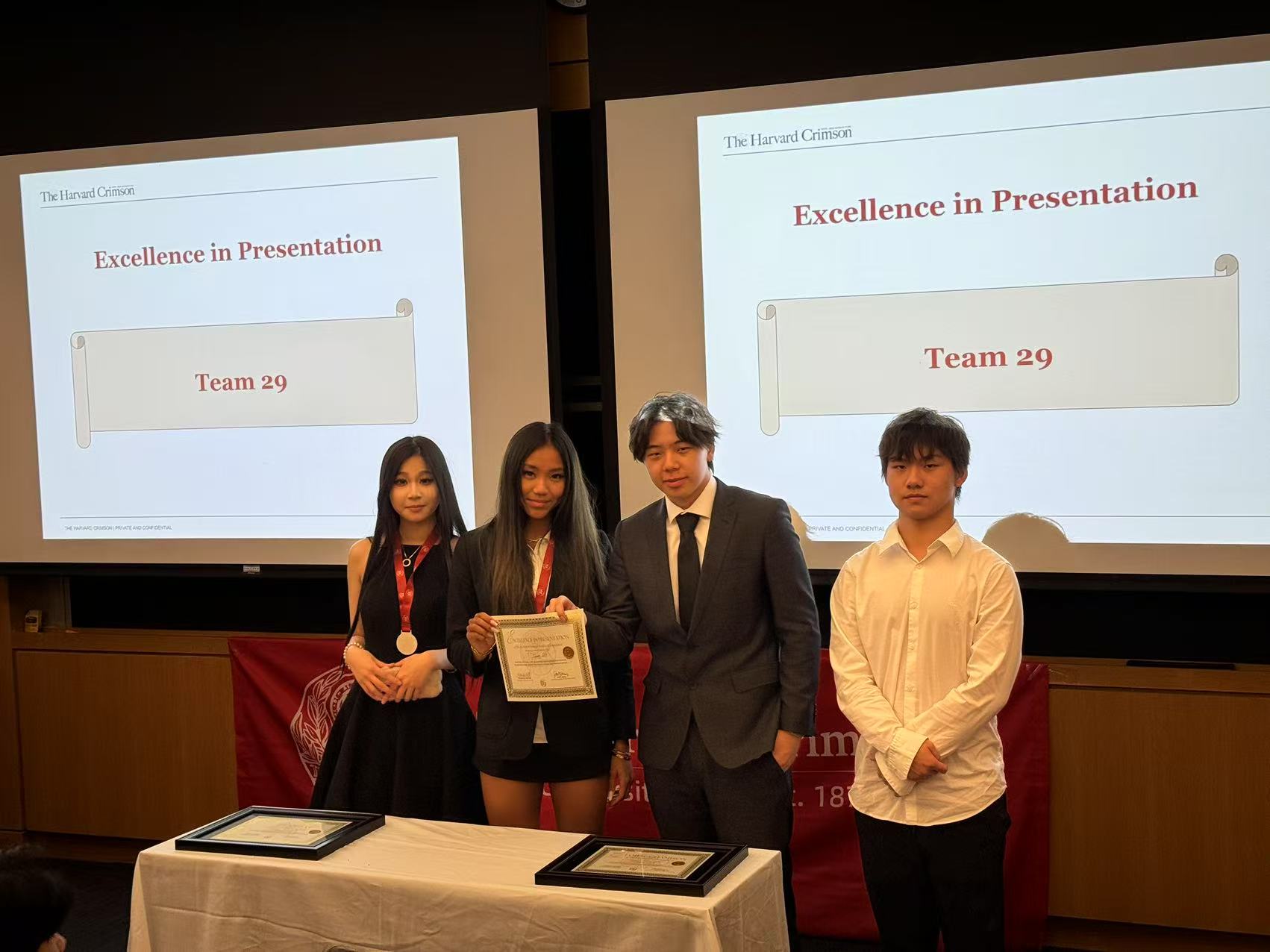 Harvard Yard Stage Presentation