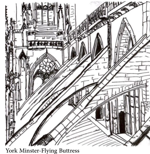 York Minster Flying Buttress